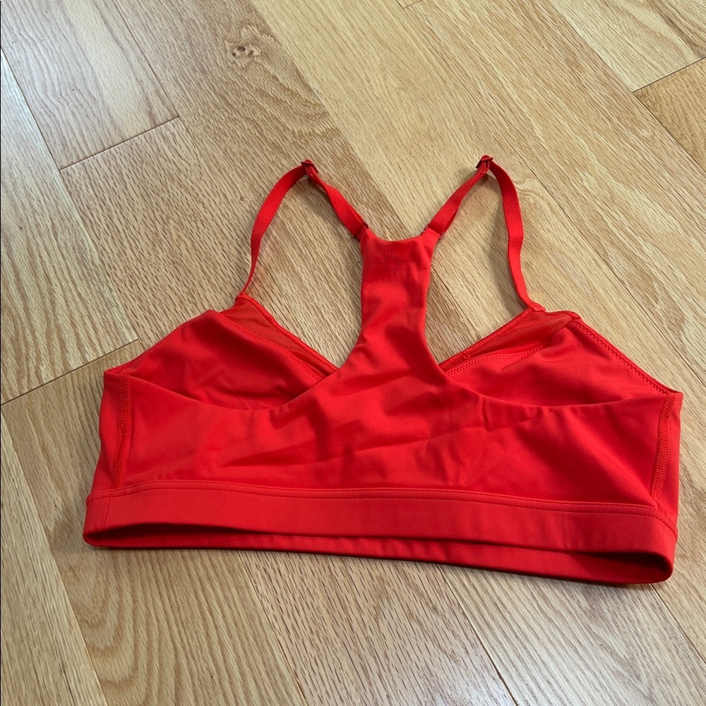 NWOT! Offline by Aerie Red leggings, bra and shorts three piece set - Picture 5 of 14
